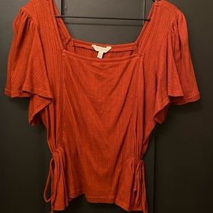 Lucky Brand Deep Orange Shirt